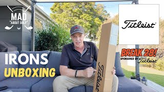 My custom fit Titleist GOLF Irons unboxing in 2025! #titleist #golfequipment #golf