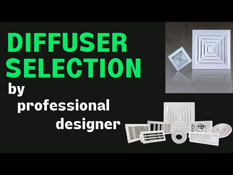 Diffuser Selection | Air Terminal Design | Full course...