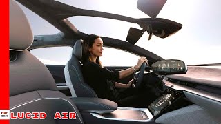 Lucid Air Interior Cabin Highlights