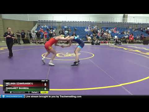 127 Lbs Semifinal - Melania Szawranskyj, OH Vs Margaret Buurma, MI 4535