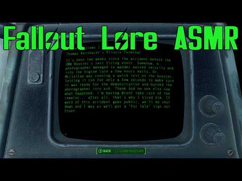 Fallout 4 ASMR | The Midnight Ride of Paul Revere (Whispering; Reading Lore)