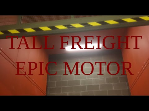Loud TALL Eastern hydraulic freight elevator - WMAA - Greensburg, PA