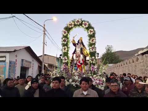 INVENCION DEL PATRON APÓSTOL SANTIAGO  EN SU TRADICIONAL RECORRIDO DESDE SU CAPILLA HATUN CALLE