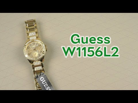 Laikrodis Watches GUESS LADIES W1156L2 video
