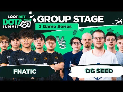 Fnatic vs OG.Seed Game 1 - Dota Summit 12: Group Stage