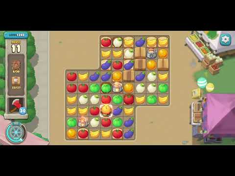 We Bare Bears Match3 Repairs Level 1203 - No Boosters