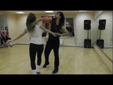 Zouk Class 12.12.11 at Brazuka Dance School - Wakko Oliviér & Маша Величкина