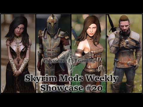 Skyrim Mods Weekly Showcase #20 - The Witcher, The Centurion and The Mythic Dawn