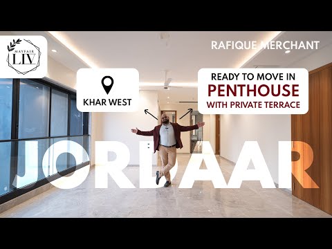 30 Crore, Top floor Penthouse with Private Terrace, Mayfair LIV, Khar West 