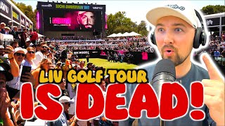 LIV GOLF is dead! **PETER FINCH explains why...**