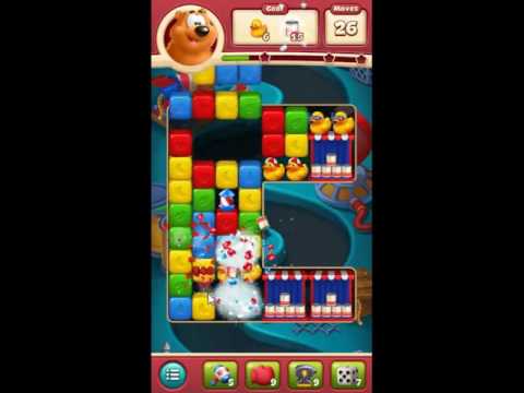 Toon Blast Level 157 - NO BOOSTERS 🐻🐺🐱