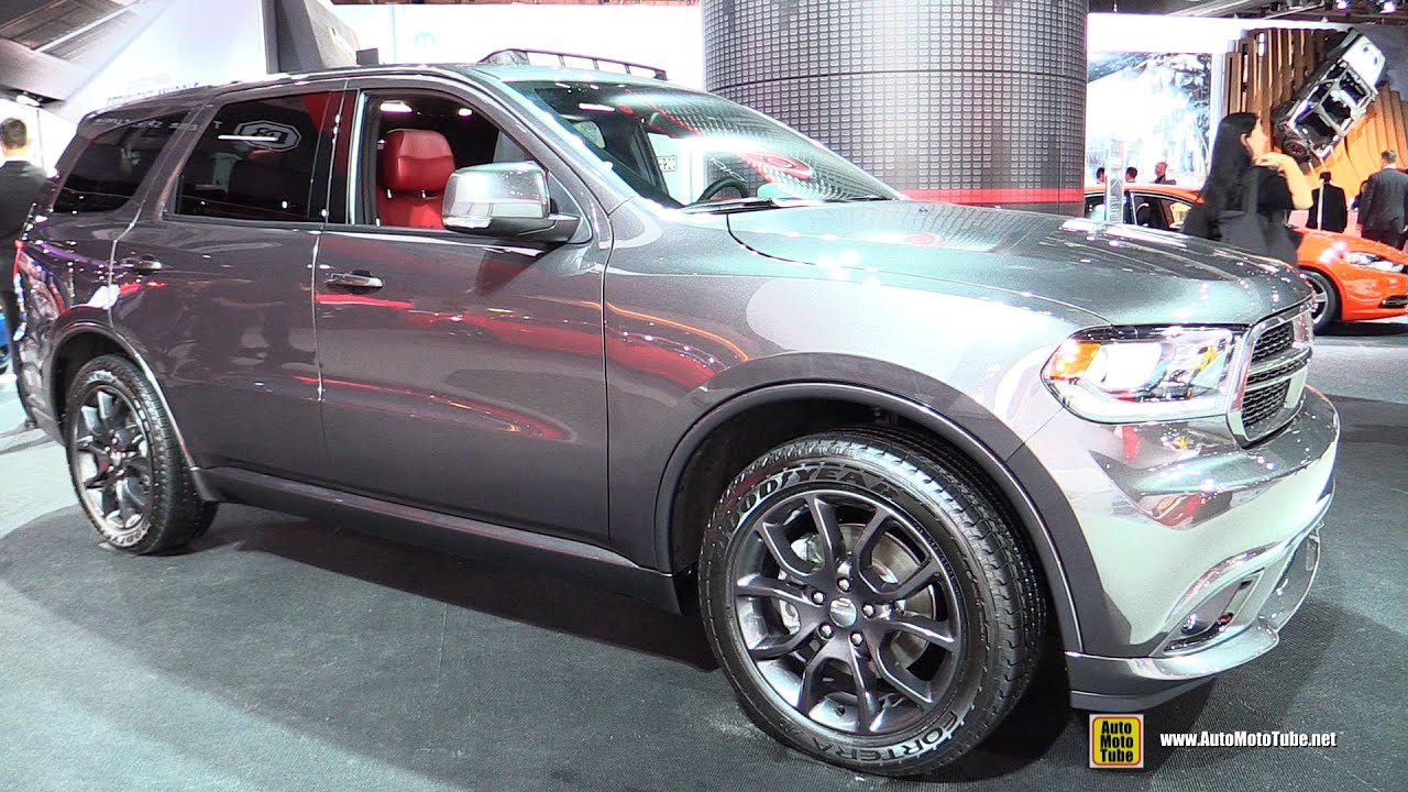 2015 Dodge Durango R/T - Exterior and Interior Walkaround - 2015 Detroit Auto Show