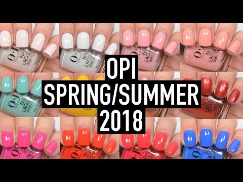 OPI - Lisbon (Spring/Summer 2018) | Swatch and Review