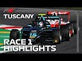 F3 Race 1 Highlights | 2020 Tuscan Grand Prix
