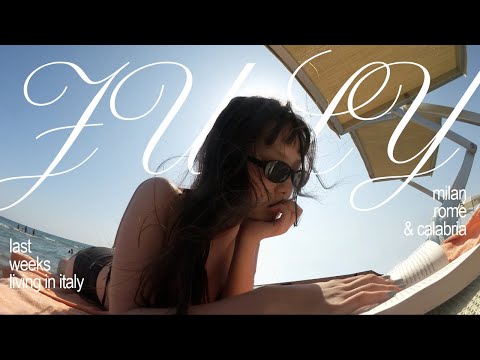 summer days of july 🐠 my life living in italy