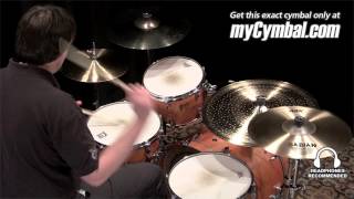 Video thumbnail for Sabian 16" AAX Suspended Cymbal - Natural (21623X-1120412Q) by Memphis Drum Shop