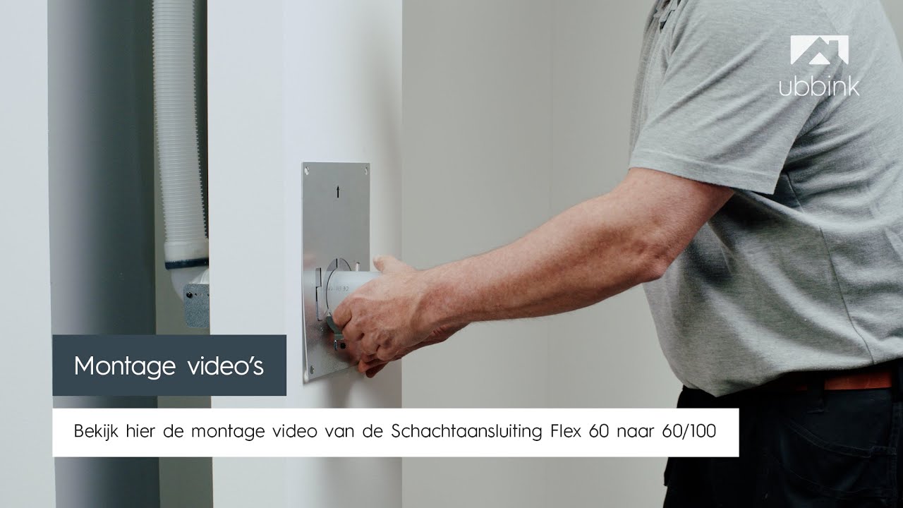 Schachtaansluiting Flex 60 naar 60/100
