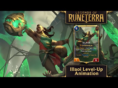 Legends of Runeterra - Illaoi Level-Up Animation