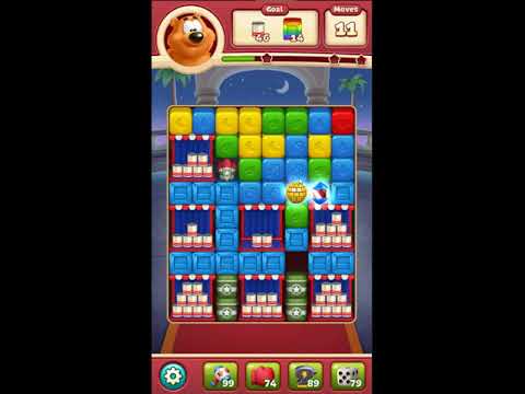 Toon Blast Level 3417 - NO BOOSTERS 🐻🐺🐱 | SKILLGAMING ✔️