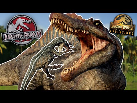 THEY DID THE SPINOSAURUS DIRTY! - COMPLETE JURASSIC PARK 3 CHAOS THEORY | Jurassic World Evolution 2