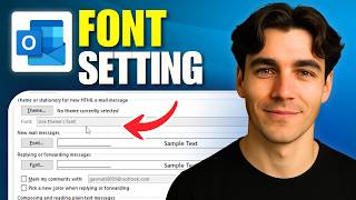 How To Change Default Font Size In Outlook Fo NewEmails, Replies,AndForwardsOnWindows(Tutorial 2026)