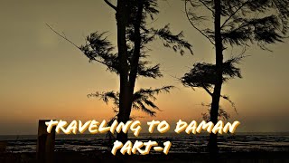Weekend Road Trip to Daman!Devka Beach sight scenes!Luxury Silver Waves Spa & Resort view!Episode-01