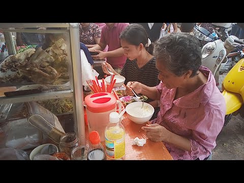 Breakfast And Market Food - Porridge And Fresh Food In Phnom Penh Market - Food Near Me
