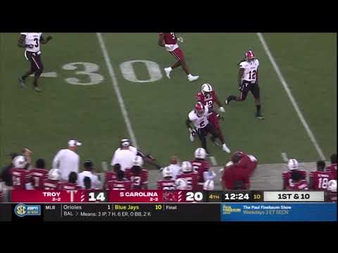 2021 USC vs Troy - Kevin Harris 19 Yd Reception