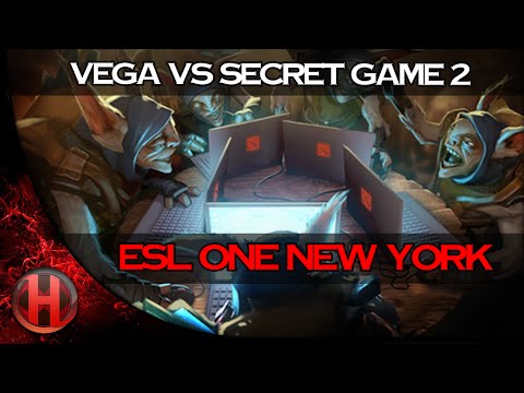 ESL One NEW YORK Grand Finale Secret vs Vega Game 2 Highlights