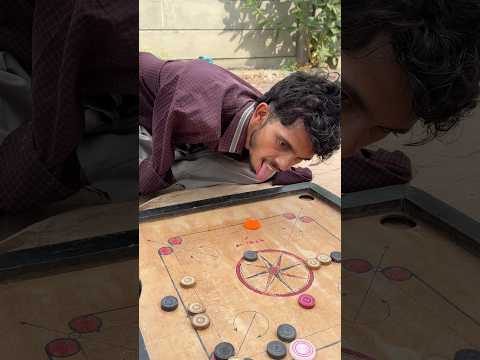 जीव से निकाली कैरम की रानी 😢 #shorts #youtubeshorts #shortsfeed #comedy #funny