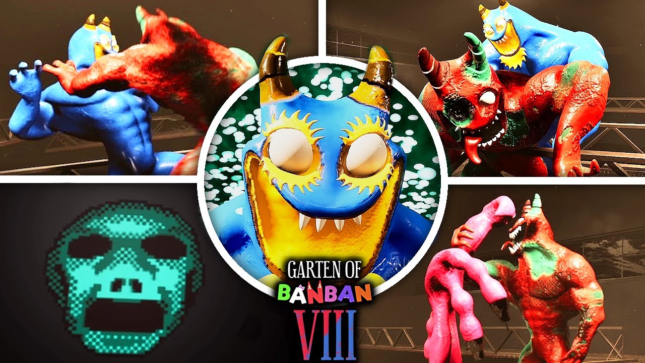 Garten of Banban 8: Anti Devil - Ending & Secret Room + Banban Vs Flumbo (Showcase)
