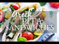 Greek Pita Sandwiches