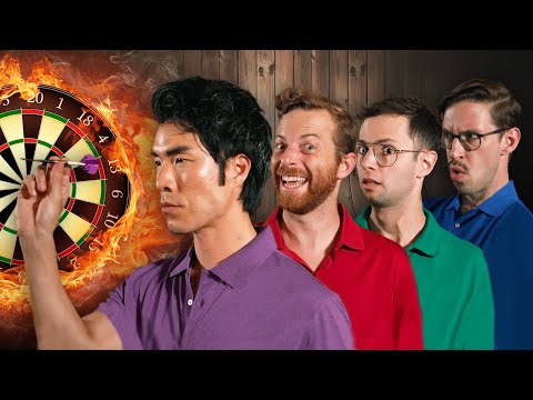 Can 4 Amateurs Beat A Pro Darts Player?