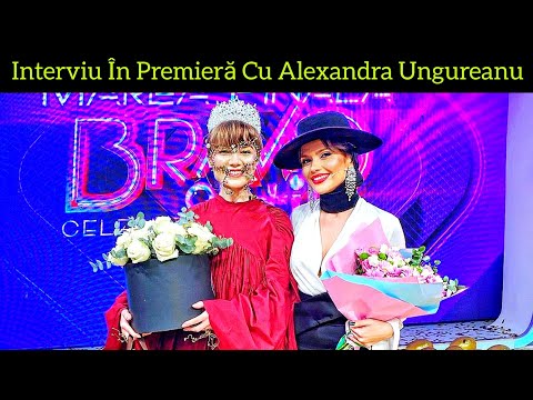 INTERVIU ÎN PREMIERĂ CU ALEXANDRA UNGUREANU MAREA CÂȘTIGĂTOARE BRAVO AI STIL !!!🏆🏆🏆@KanalDRomania