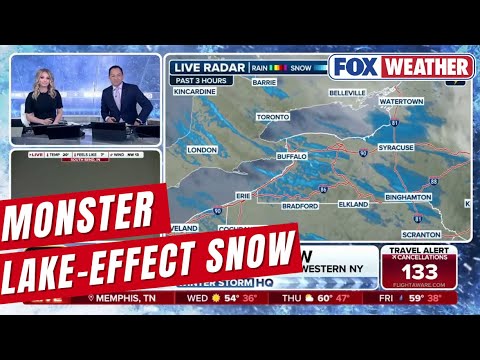 Series Of Storms To Bring Days Worth Of Lake Effect Snow To Portions Of The Great Lakes