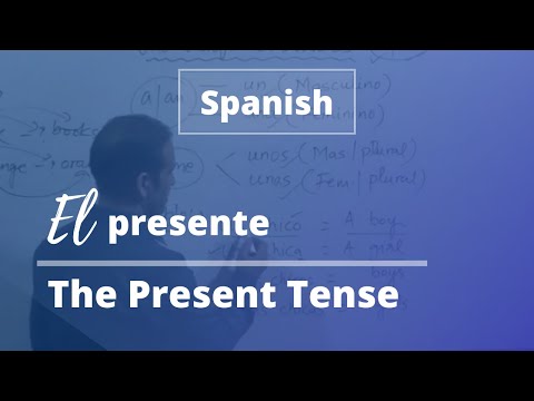 The Present Indefinite Tense in Spanish