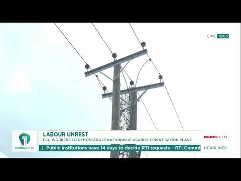 ECG Workers to Stage Nationwide Protest Over Private Sector Participation