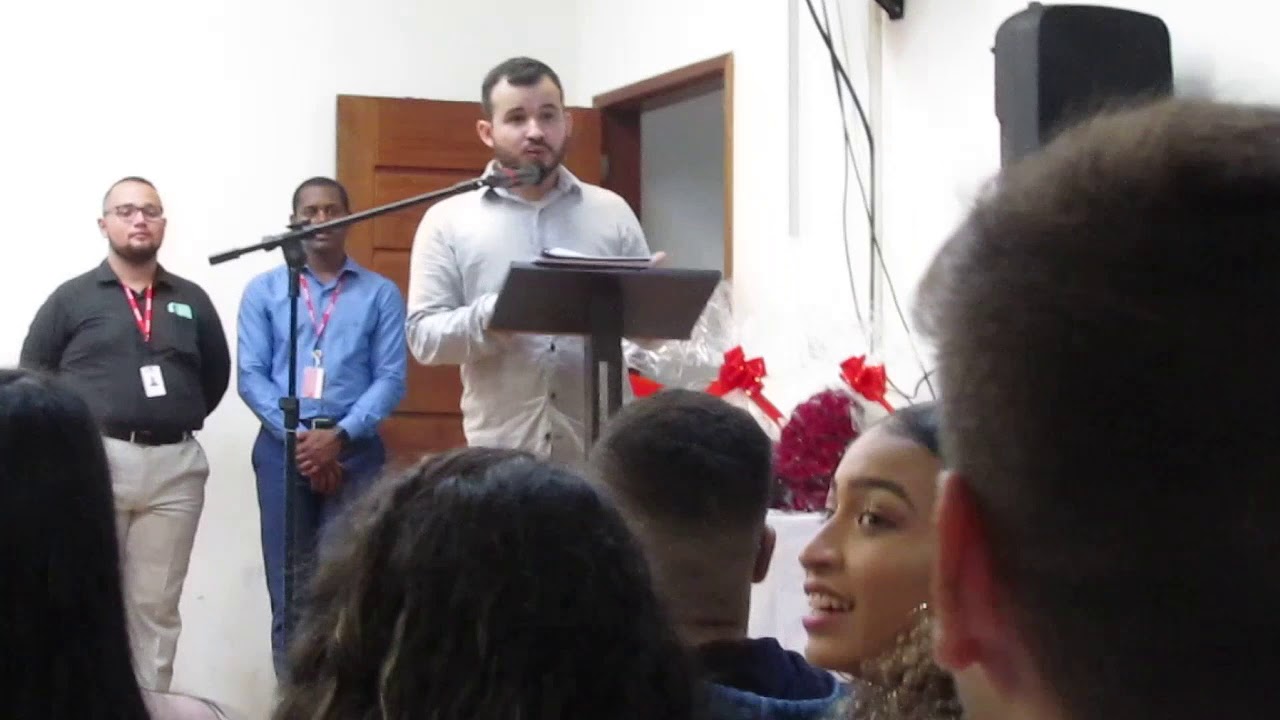 Discurso Do Professor  De Matemática Anderson (Turma de 3m6 - 2019 )