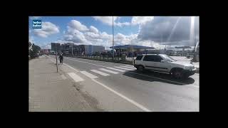 Bisiklet Ve Motosikletliler Yaya Geçitlerinden Geçerek Canlarını Hiçe Sayıyorlar