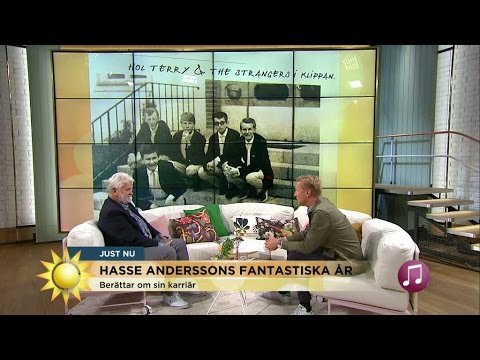 Bilden som visar när Hasse Andersson spelade med Jespers morbror - Nyhetsmorgon (TV4)