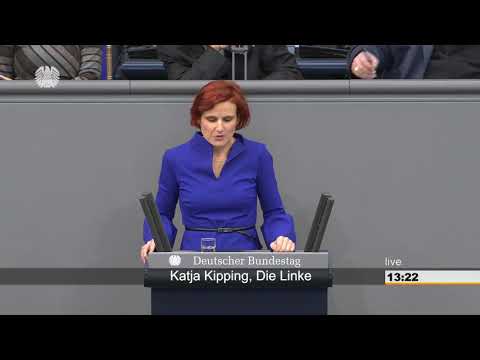 Katja Kipping: Vereinbarte Debatte Organspende [Bundestag 28.11.2018]