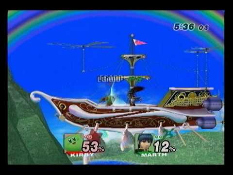 Brawl - WGF 2012 Singles - Tearbear (ROB, Kirby, Donkey Kong) vs mikeHAZE (Marth) WB6