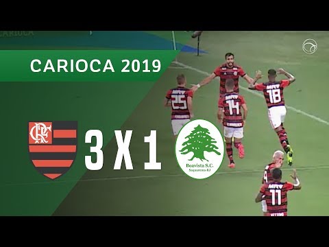 FLAMENGO 3 X 1 BOAVISTA - GOLS - 29/01 - CAMPEONATO CARIOCA 2019