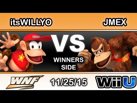 WNF S4E6 – SCB | itsWillYo (Diddy Kong) Vs. 2GG | Jmex (Donkey Kong) Winners Side - Smash Wii U