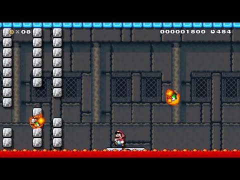 Red-hot Ride by Cloontang 一SUPER MARIO MAKER一 No Commentary 1AJ