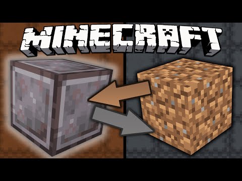 If Netherite and Dirt Switched Places - Minecraft
