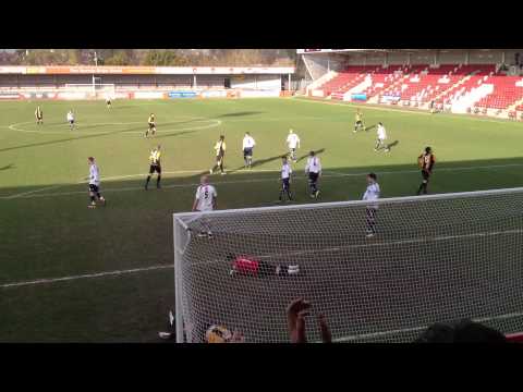 Gloucester City vs Guiseley - Theo Lewis Goal