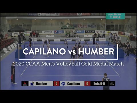 2020 CCAA Men's Volleyball National Championship: CapU vs Humber Highlights