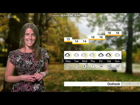 (HD) Alex Osbourne  BBC ONE South Today weather September 24th 2022 - 60 fps