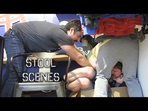 Tex Takes Larry 2 The Gambling Goldfish Hostage - Stool Scenes 17